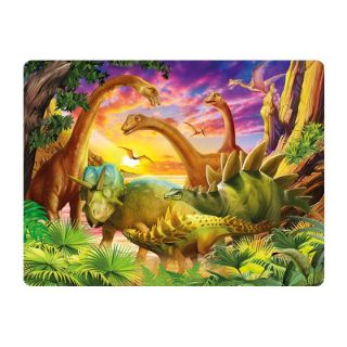 Obrázek z Pohlednice 3D 16cm - dinosauři při úsvitu (25) 
